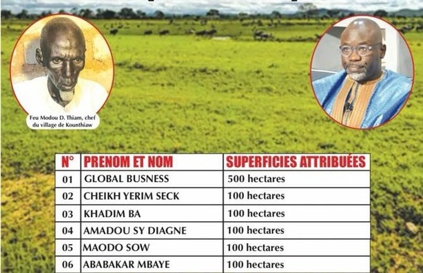 Abus foncier à Tambacounda : Cheikh Yérim Seck parmi les bénéficiaires des terres des paysans Abus foncier à Tambacounda : Cheikh Yérim Seck parmi les bénéficiaires des terres des paysans