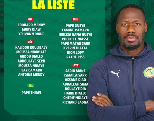 Sénégal : Pape Thiaw dévoile sa liste pour les qualifications au Mondial 2026 Sénégal : Pape Thiaw dévoile sa liste pour les qualifications au Mondial 2026