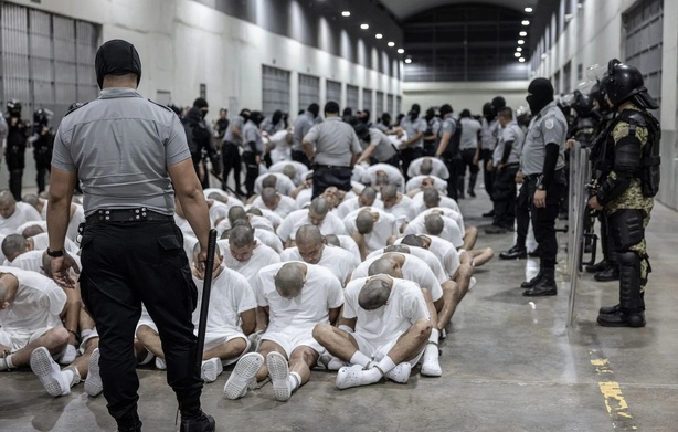 États-Unis : Plus de 200 membres du gang vénézuélien « Tren de Aragua » expulsés par Trump atterrissent au Salvador États-Unis : Plus de 200 membres du gang vénézuélien « Tren de Aragua » expulsés par Trump atterrissent au Salvador