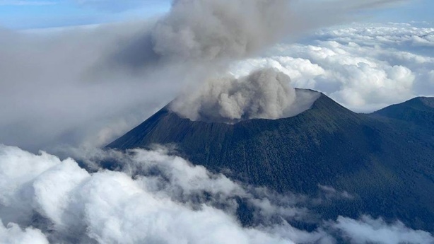 RDC : éruption du volcan Nyamulagira RDC : éruption du volcan Nyamulagira