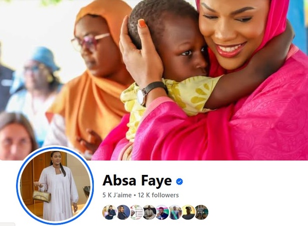 Sénégal: Absa Faye lance sa page Facebook officielle Sénégal: Absa Faye lance sa page Facebook officielle