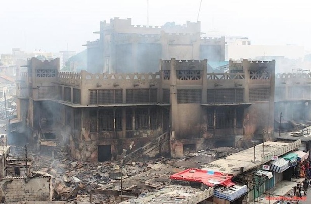 Encore un incendie à Sandaga (Dakar) : les commerçants sous le choc Encore un incendie à Sandaga (Dakar) : les commerçants sous le choc