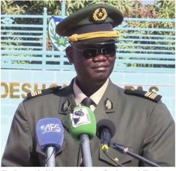 Forces armées : l’intendant-colonel Babou Faye promu au grade d’intendant général de brigade Forces armées : l’intendant-colonel Babou Faye promu au grade d’intendant général de brigade