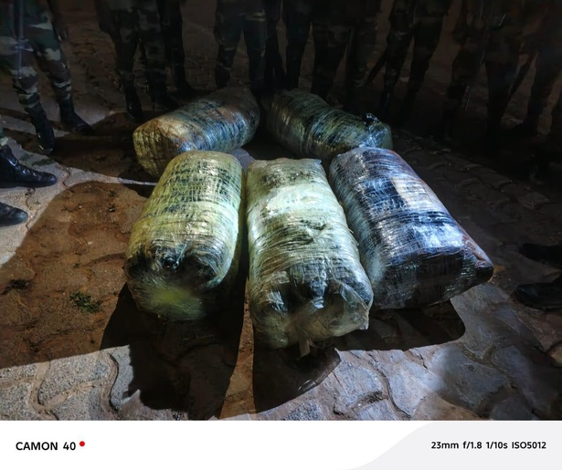 Popenguine : 125 kg de chanvre indien saisis sur la plage de Guéréo Popenguine : 125 kg de chanvre indien saisis sur la plage de Guéréo