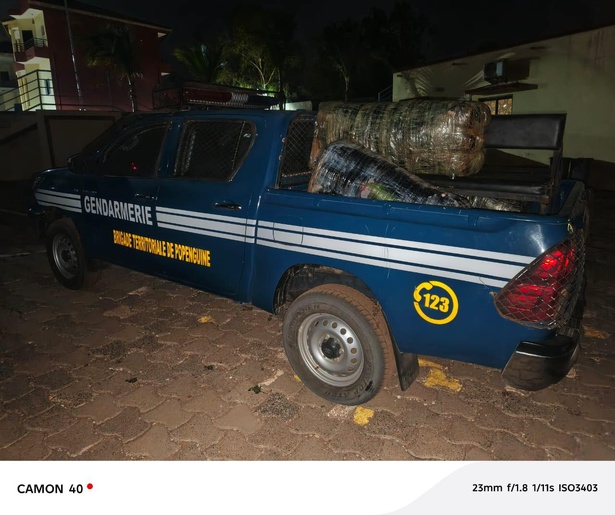 Popenguine : 125 kg de chanvre indien saisis sur la plage de Guéréo Popenguine : 125 kg de chanvre indien saisis sur la plage de Guéréo