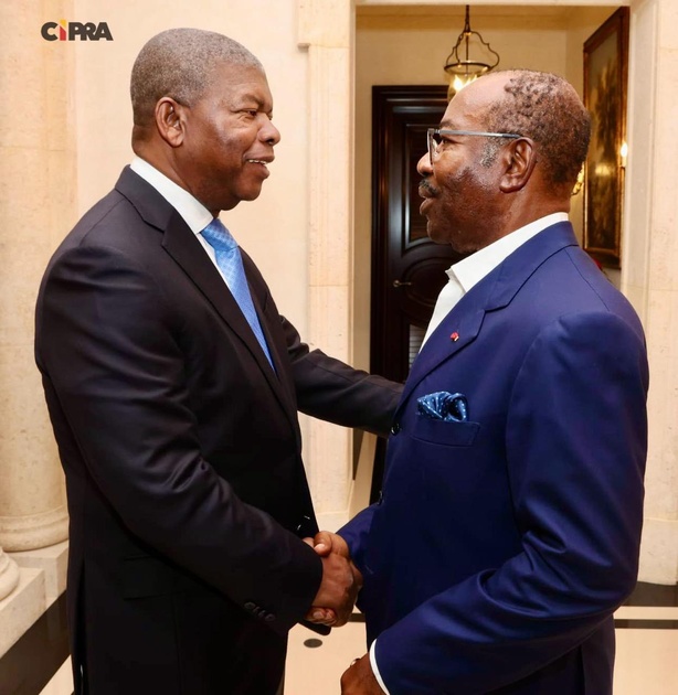 Gabon : Ali Bongo reçoit le président angolais João Lourenço à Libreville Gabon : Ali Bongo reçoit le président angolais João Lourenço à Libreville