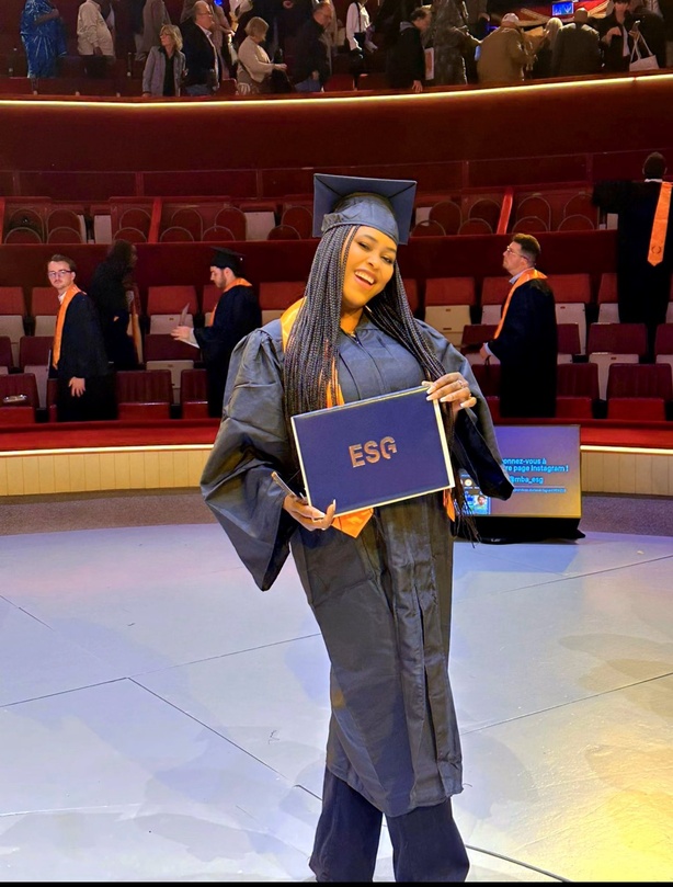 ESG : Guigui Sarr décroche son diplôme ESG : Guigui Sarr décroche son diplôme