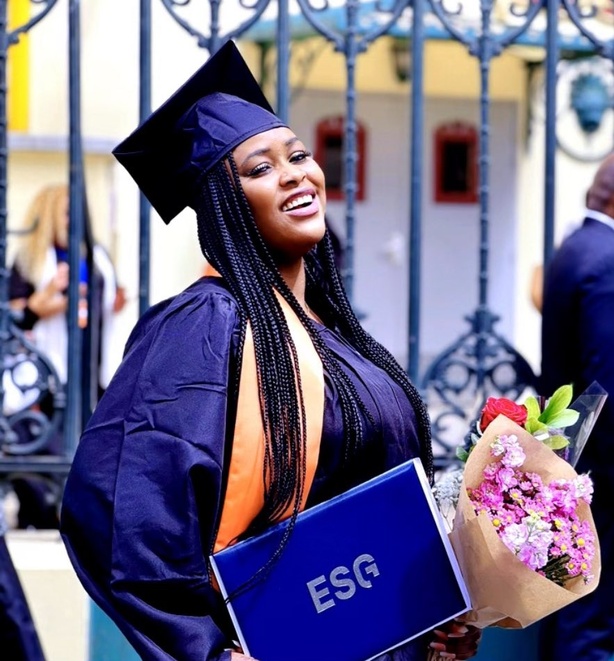 ESG : Guigui Sarr décroche son diplôme ESG : Guigui Sarr décroche son diplôme