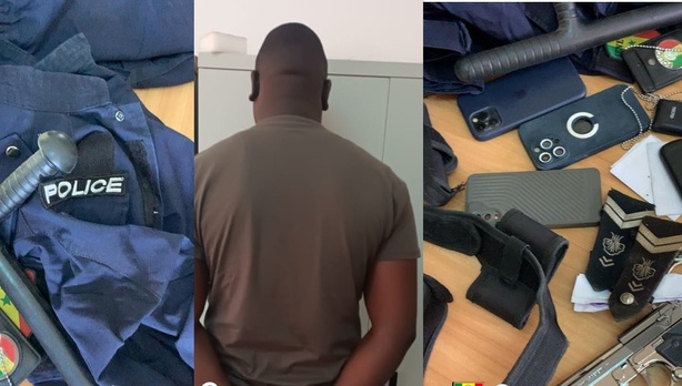 Zac Mbao : un faux policier arrêté pour escroquerie, charlatanisme et usurpation de fonction Zac Mbao : un faux policier arrêté pour escroquerie, charlatanisme et usurpation de fonction