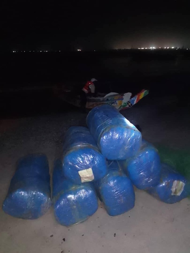 Lutte contre le trafic de drogue : importante saisie de chanvre indien au large de la plage de Hann Lutte contre le trafic de drogue : importante saisie de chanvre indien au large de la plage de Hann