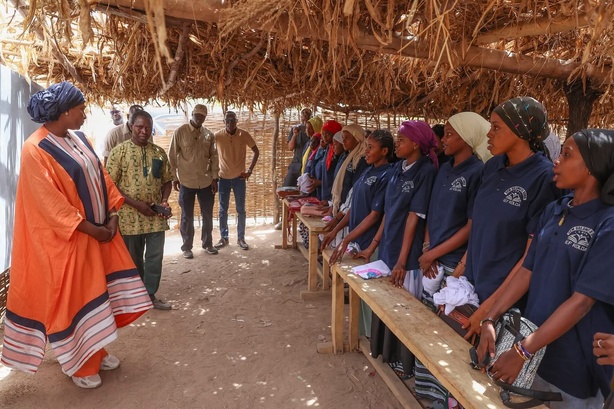 Kolda : Marie Khone Faye face aux abris provisoires Kolda : Marie Khone Faye face aux abris provisoires