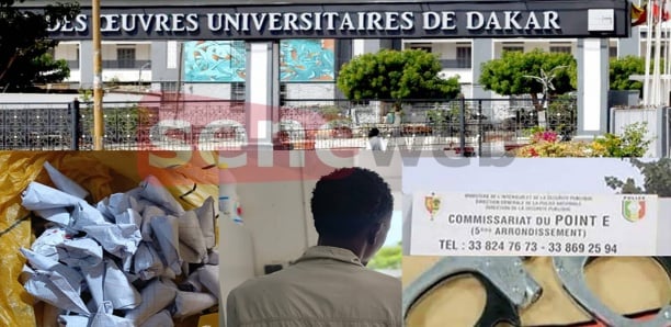 Trafic de stupéfiants : coup de filet à l’UCAD, un étudiant aux arrêts Trafic de stupéfiants : coup de filet à l’UCAD, un étudiant aux arrêts