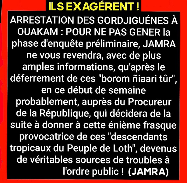 Ouakam : un couple d’homosexuels surpris en flagrant délit sur l’esplanade de la mosquée de la Divinité Ouakam : un couple d’homosexuels surpris en flagrant délit sur l’esplanade de la mosquée de la Divinité