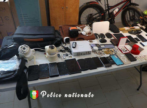 Thies : La police neutralise un groupe de cambrioleurs lourdement équipés Thies : La police neutralise un groupe de cambrioleurs lourdement équipés