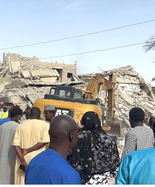La ville de Touba frappée par un nouvel effondrement meurtrier : trois morts et deux blessés La ville de Touba frappée par un nouvel effondrement meurtrier : trois morts et deux blessés