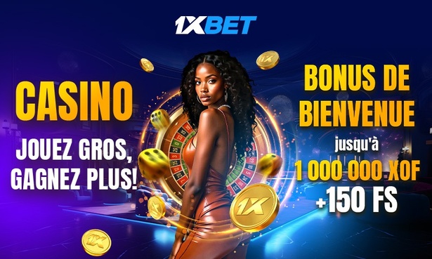 1xBet Casino : les meilleurs jeux de hasard, les top tournois, des bonus généreux et des gains substantiels ! 1xBet Casino : les meilleurs jeux de hasard, les top tournois, des bonus généreux et des gains substantiels !
