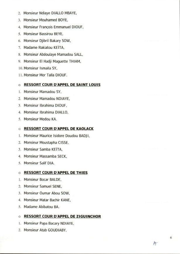 Justice : le Conseil supérieur de la magistrature procède à d’importants changements Justice : le Conseil supérieur de la magistrature procède à d’importants changements