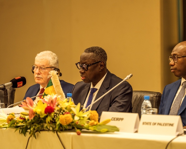 Jean Baptiste TINE : «Nous soutenons résolument le droit du peuple palestinien » Jean Baptiste TINE : «Nous soutenons résolument le droit du peuple palestinien »