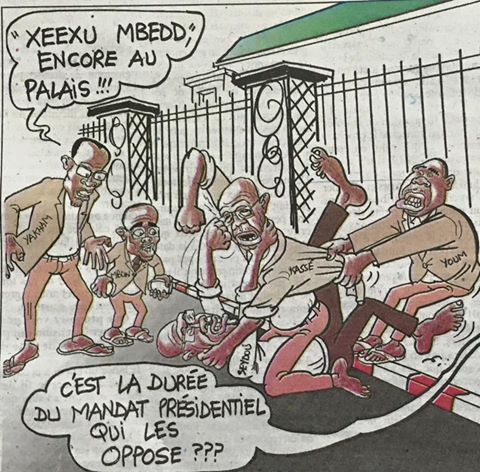 Palais de la république: Des ministres de la république se battent