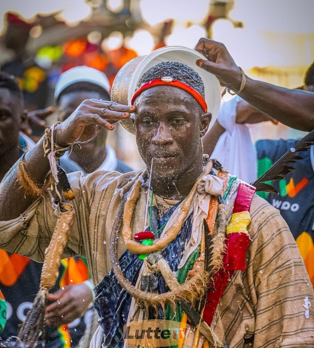 Lutte : Adama Corréa, alias Ada Fass, terrasse Liss Ndiago Lutte : Adama Corréa, alias Ada Fass, terrasse Liss Ndiago