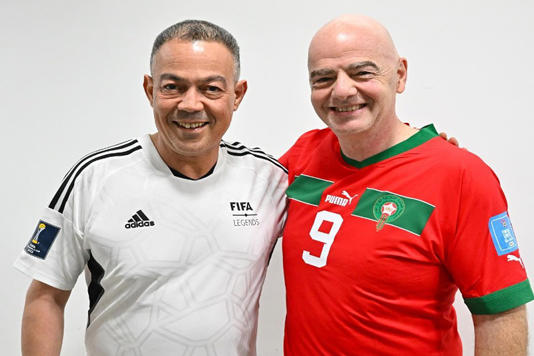 Le Maroc, nouveau centre mondial du football, selon Gianni Infantino Le Maroc, nouveau centre mondial du football, selon Gianni Infantino