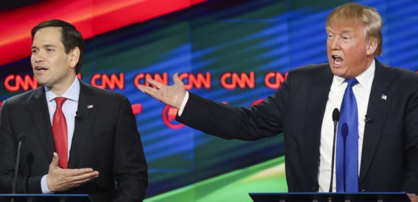 Primaires républicaines : Rubio lâche ses coups contre Trump Primaires républicaines : Rubio lâche ses coups contre Trump