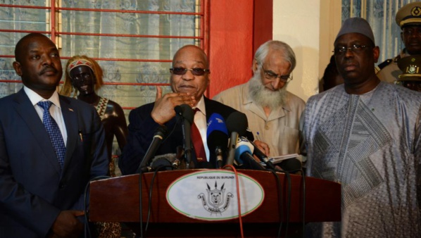 La délégation de l'UA quitte le Burundi après sa rencontre avec Nkurunziza La délégation de l'UA quitte le Burundi après sa rencontre avec Nkurunziza