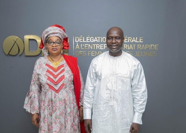 FSF-DER : Abdoulaye Fall reçu par Aïda Mbodj pour sa première visite officielle FSF-DER : Abdoulaye Fall reçu par Aïda Mbodj pour sa première visite officielle