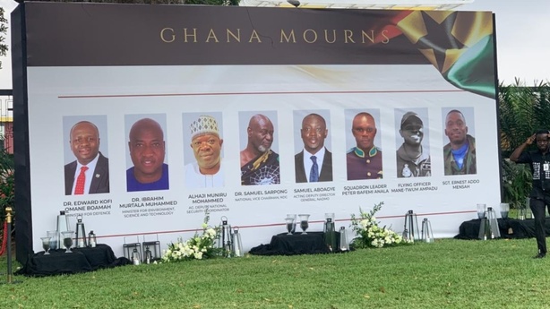 Crash d’hélicoptère au Ghana : les identités des huit victimes révélées