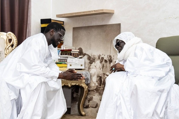 Touba : Ce que Bassirou Diomaye Faye a dit au Khalife Mountakha