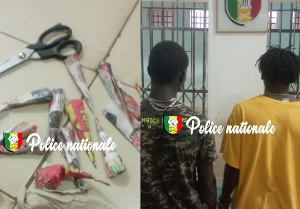 Jaxaay : cinq individus arrêtés pour trafic de chanvre indien