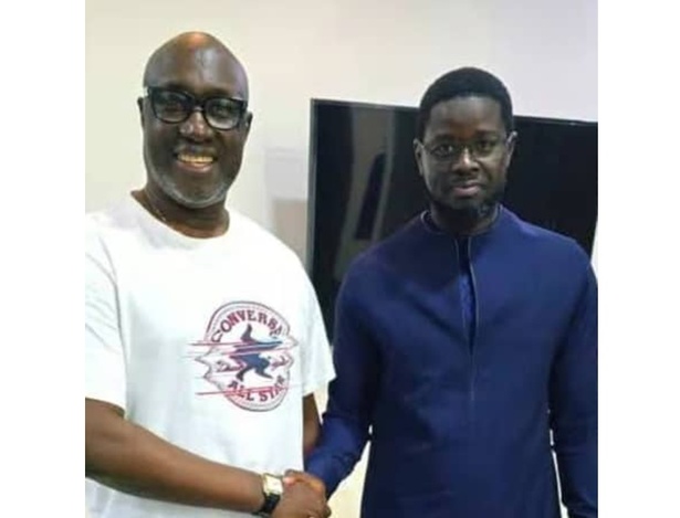 Hôpital Principal : Diomaye rend visite au Premier ministre bissau-guinéen