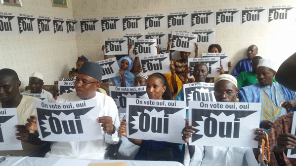 « Gagner pour Macky Sall » enrôle ses militants pour un Oui « Gagner pour Macky Sall » enrôle ses militants pour un Oui