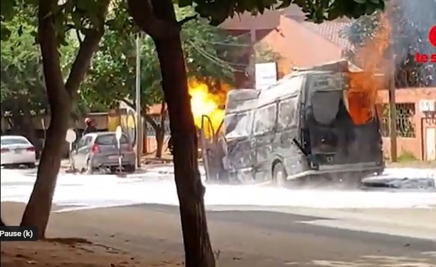 Grand-Yoff : Un véhicule remplie de gaz explose