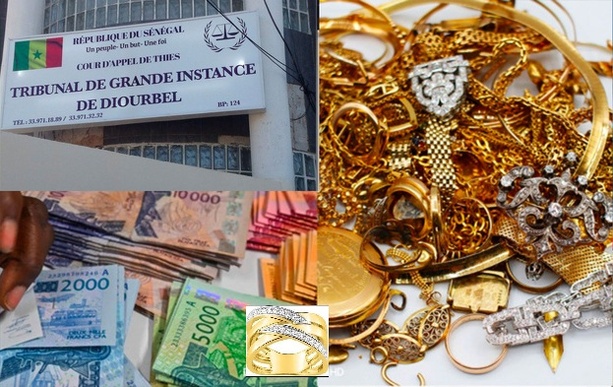 Bijoux, smartphones et 23 millions volés : le procureur frappe fort contre les présumés voleurs de Sokhna Momy Mbacké Bijoux, smartphones et 23 millions volés : le procureur frappe fort contre les présumés voleurs de Sokhna Momy Mbacké