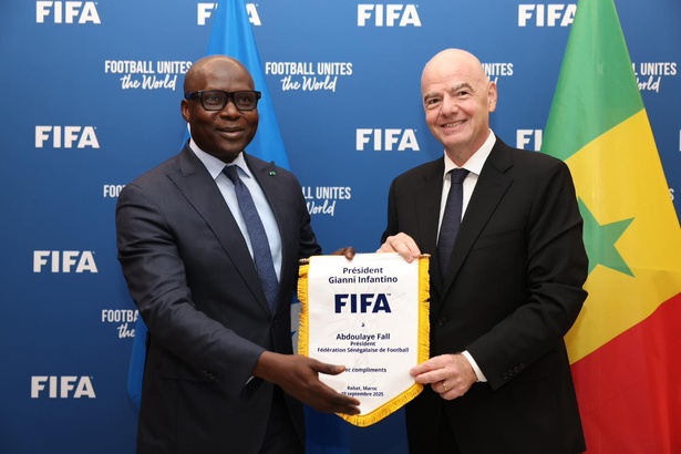 FSF – FIFA : première rencontre entre Abdoulaye Fall et Gianni Infantino