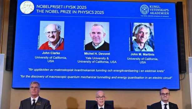 Le Nobel de physique 2025 décerné au Français Michel H. Devoret, à l’Américain John M. Martinis et au Britannique John Clarke