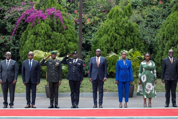 Kagame a accueilli ce matin, au prestigieux village Urugwiro, le Président Bassirou Diomaye Faye