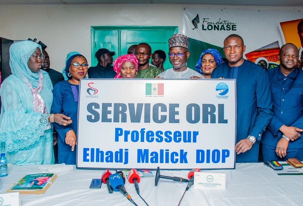 Santé : Toussaint Manga inaugure le nouveau service ORL du Centre Philippe Maguilen Senghor