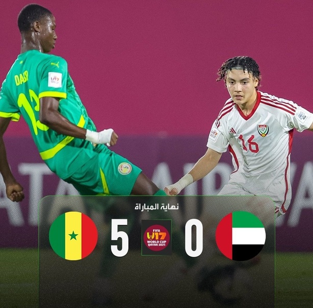 Mondial U17 : le Sénégal humilie les Émirats arabes unis (5–0) Mondial U17 : le Sénégal humilie les Émirats arabes unis (5–0)