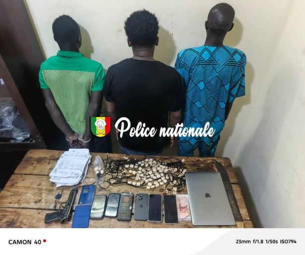 Trafic de drogue : trois individus arrêtés avec 70 boulettes de cocaïne
