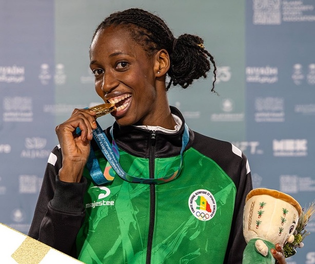 Riyad : Saly Sarr, reine du triple saut aux Jeux de la Solidarité islamique