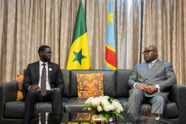 Luanda : échange entre Diomaye Faye et Tshisekedi sur les défis du continent Luanda : échange entre Diomaye Faye et Tshisekedi sur les défis du continent