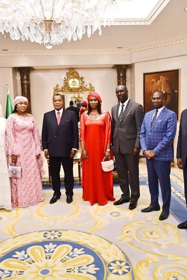 Audience au Palais : Sassou N’Guesso reçoit Sokhna Aïda Diallo Thioune à Brazzaville 