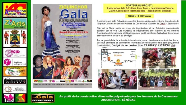 Ziguinchor : Un Gala pour la relancer des activités culturelles et économiques Ziguinchor : Un Gala pour la relancer des activités culturelles et économiques