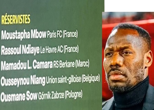 CAN 2025 : Pape Thiaw sécurise son effectif avec cinq réservistes