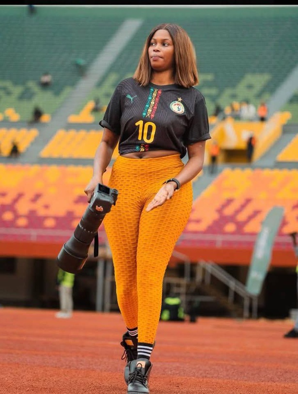 CAN au Maroc : Amina Fall, la photographe sénégalaise qui capte tous les regards CAN au Maroc : Amina Fall, la photographe sénégalaise qui capte tous les regards