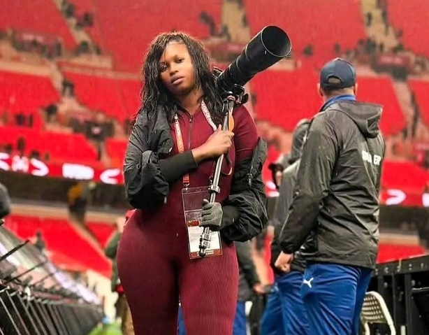 CAN au Maroc : Amina Fall, la photographe sénégalaise qui capte tous les regards CAN au Maroc : Amina Fall, la photographe sénégalaise qui capte tous les regards