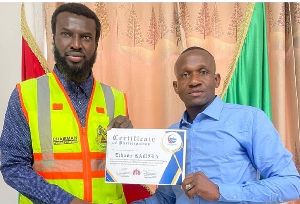 Gambie : El Hadji Kamara distingué lors de la conférence Youth Impact Africa