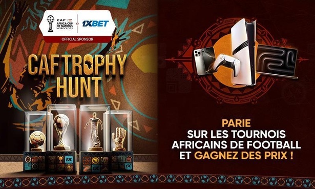 CAF Trophy Hunt : Gagnez un Samsung Galaxy Z Fold7, une Xbox Series X, un iPad Air et d’autres prix avec la promotion 1xBet ! CAF Trophy Hunt : Gagnez un Samsung Galaxy Z Fold7, une Xbox Series X, un iPad Air et d’autres prix avec la promotion 1xBet !